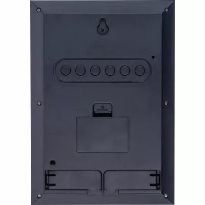 Zegar biurkowy BRUNHILDE - grey (3536713)