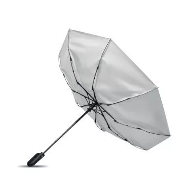 Parasol składany wiatroodporny 21" z RPET UMKRAB - Bialy (MO2692-06)