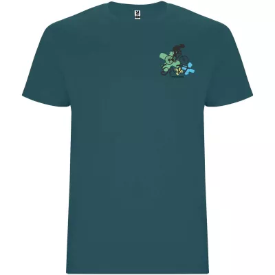 Stafford koszulka dziecięca z krótkim rękawem - Jeziorny niebieski (K6681-BLUELAKE)