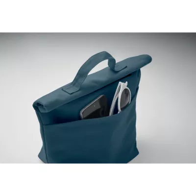 Torba termiczna na lunch z recyklingu RECOBA COLOUR - Niebieski (MO2551-04)