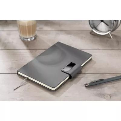 Notes 96 kartek w kratkę NORO A5 - grafitowy (18217-15)