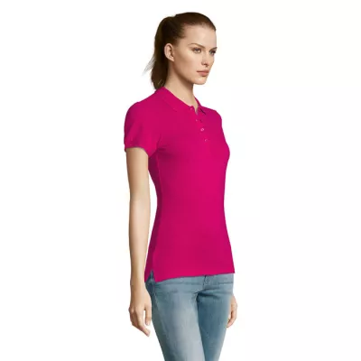 Koszulka polo damska piqué 170 g/m² Sol's PASSION - Fuchsia (S11338-FU)