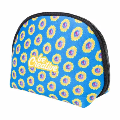 CreaBeauty Soft M personalizowana kosmetyczka RPET - czarny (AP715007-10)