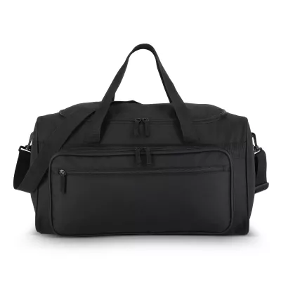 Torba sportowo-podróżna R-PET 600D 51 x 25 x 29 cm 37 l - czarny (LT95368-N0002)