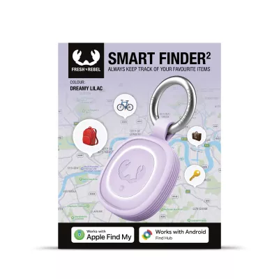 Fresh 'n Rebel Smart Finder 2 Lokalizator Bluetooth IPX7 wodoodporny - liliowy (LT49202-N0071)