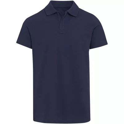 Graphite organiczna koszulka polo unisex o gramaturze 180 g/m², z krótkim rękawem i certyfikatem OCS - Granatowy (39559-NAVY)