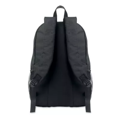 Plecak RPET 600D ze sznurkiem HIGE - Czarny (MO2491-03)