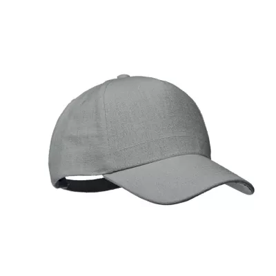 Czapka z daszkiem z konopi 370 g/m² NAIMA CAP - Szary (MO6176-07)