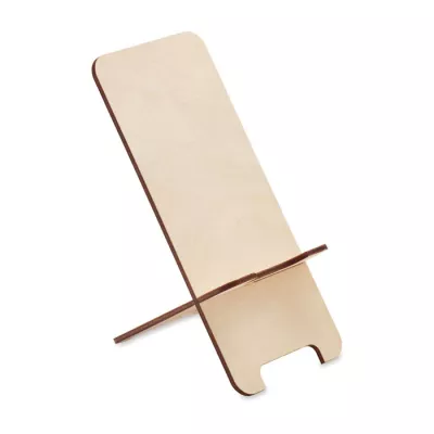 Stojak na telefon brzozowy z nasionami GROUW STAND - Drewna (MO6690-40)