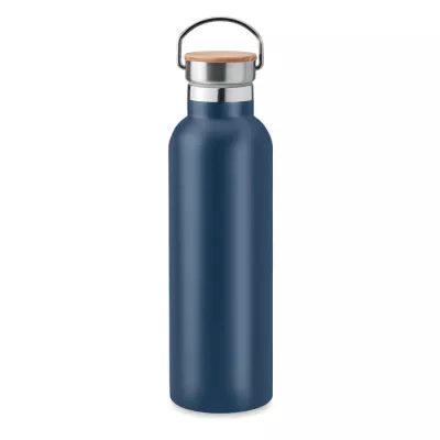 Termos z bambusową pokrywką 750 ml HELSINKI MED - Francuski Granat (MO6372-85)