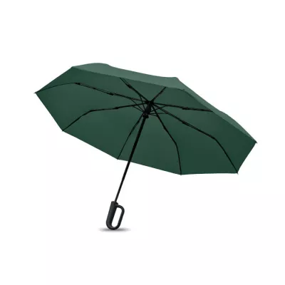 Parasol składany wiatroodporny 21" z RPET UMKRAB - Zielony (MO2692-09)