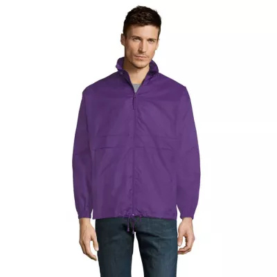 Kurtka wiatrówka unisex wodoodporna Sol's SURF - Dark Purple (S32000-DA)