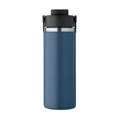 Butelka termiczna ze słomką 500 ml SUMA GRIP - Francuski Granat (MO2775-85)