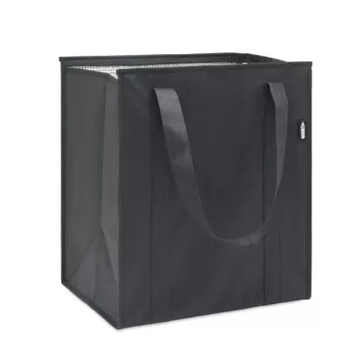 Torba chłodząca z włókniny RPET 25 l 80 g/m² WOOLER - Czarny (MO2492-03)