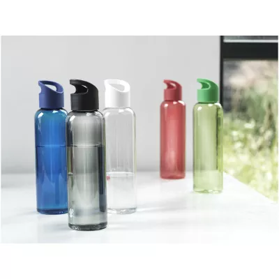 Sky butelka na wodę o pojemności 650 ml z tworzyw sztucznych pochodzących z recyklingu - Zielony (10077761)