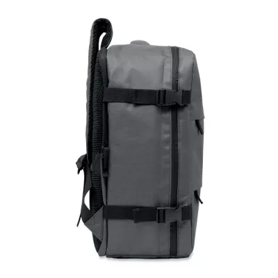 Plecak kabinowy rozciągliwy 15" RPET 20 l ASPEN - Kamienny Szary (MO3195-15)