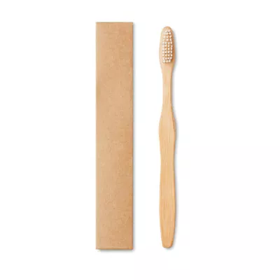 Szczoteczka do zębów bambusowa DENTOBRUSH - Bialy (MO9877-06)