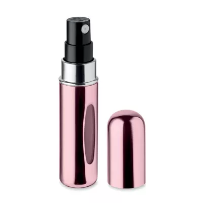 Atomizer na perfumy aluminiowy 5 ml SPRAY - Dziecięcy Róż (MO3133-11)