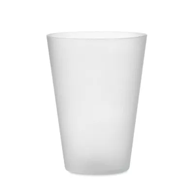 Kubek eventowy z PP 300 ml FESTA - Przezroczysty Bialy (MO6375-26)