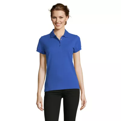 Koszulka polo damska piqué 210 g/m² Sol's PEOPLE - Niebieski (S11310-RB)