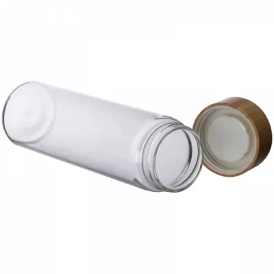 Butelka szklana SANTA CRUZ 500 ml - przeźroczysty (154166)