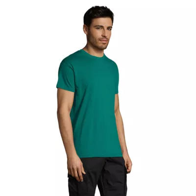 Koszulka unisex bawełniana 150 g/m² Sol's REGENT - Emerald (S11380-EM)