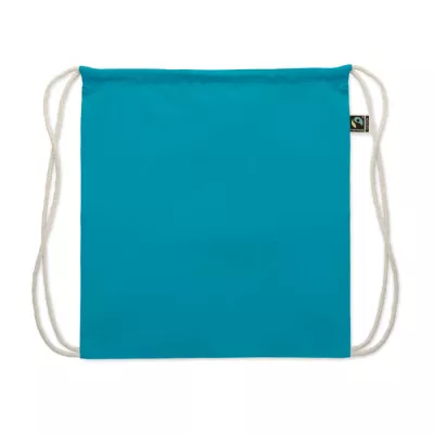 Worek Fairtrade 180 g/m² OSOLE DRAW COLOUR - Turkusowy (MO2591-12)