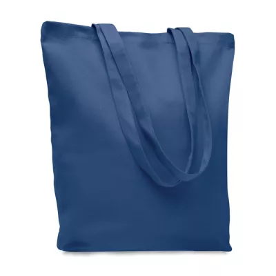 Torba bawełniana na zakupy 270 g/m² RASSA COLOURED - Niebieski (MO6442-04)