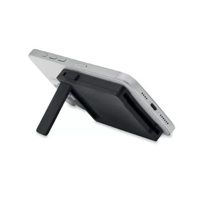 Etui na karty magnetyczne z podstawką MACARD - Czarny (MO3201-03)