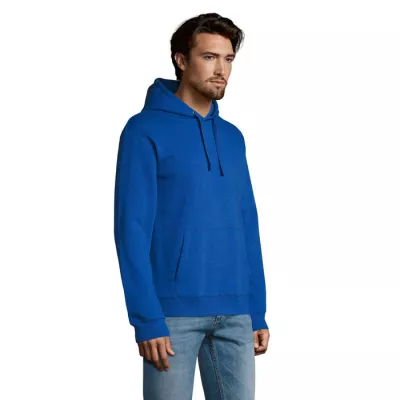 Bluza męska z kapturem 280 g/m² Sol's SPENCER - Niebieski (S02991-RB)