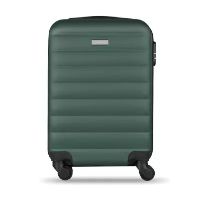Walizka twarda 20" z ABS na 4 kółkach BUDAPEST - Ciemnozielony (MO9178-60)