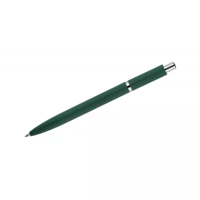 Długopis metalowy z powłoką typu soft touch ELMO - zielony (19084-05)