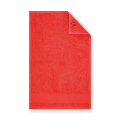 Ręcznik bawełniany 380 g/m² 30x50 cm ISLAND 30 - Czerwony (MO2764-05)