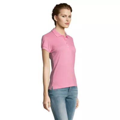 Koszulka polo damska piqué 210 g/m² Sol's PEOPLE - Orchid Pink (S11310-OP)