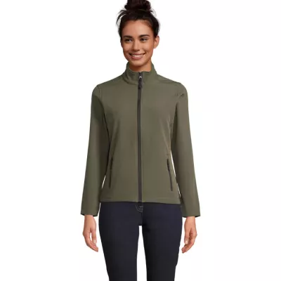 Kurtka softshell damska 2-warstwowa Sol's RACE WOMEN - Army (S01194-AR)