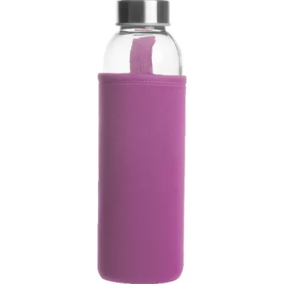 Butelka szklana KLAGENFURT 500 ml - różowy (084211)