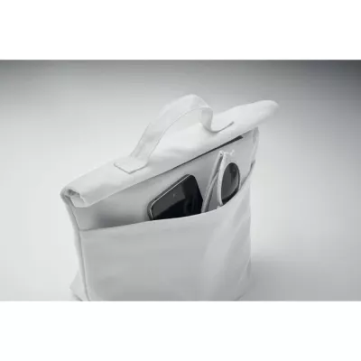 Torba termiczna na lunch z recyklingu RECOBA COLOUR - Bialy (MO2551-06)