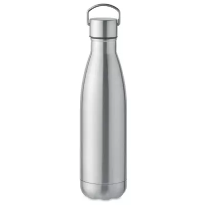 Butelka termiczna ze stali z recyklingu 500 ml MANOA - Srebrny Mat (MO2108-16)