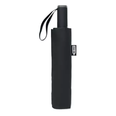 Parasol odwrotny składany 23" z RPET AGUMBE - Czarny (MO2925-03)