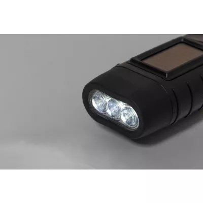 Diluto Latarka solarna RABS z dynamem - czarny (AP864104-10)