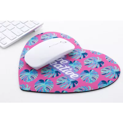 CreaFelt Cursor Love Podkładka pod mysz RPET - biały (AP716913)