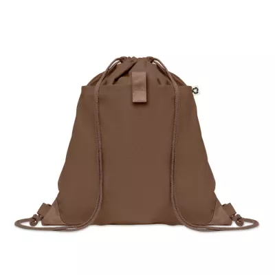 Worek z bawełny z recyklingu 220 g/m² PANDA BAG - Ziemia (MO6550-42)