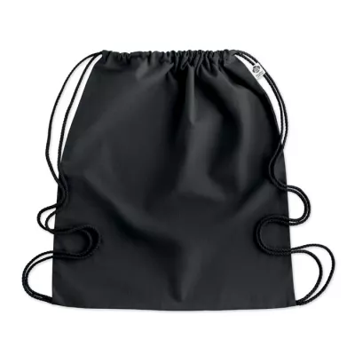 Torba z bawełny organicznej 140 g/m² YUKI COLOUR - Czarny (MO6355-03)