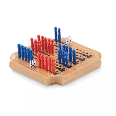 Podstawki z korka i MDF z 4 grami COASTGAME - Drewna (MO6382-40)