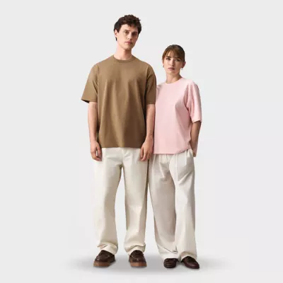 Koszulka damska oversize 180 g/m² Sol's BOXY WOMEN - Khaki (S03807-KH)
