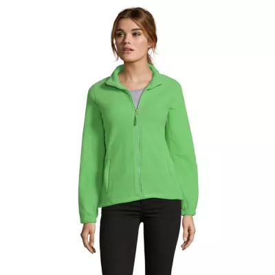 Polar damski rozpinany 300 g/m² Sol's NORTH WOMEN - Lime (S54500-LM)