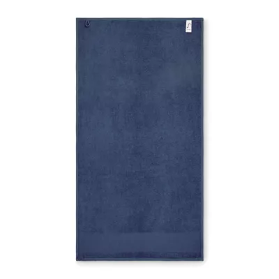 Ręcznik do rąk bawełniany 380 g/m² 50x100 cm ISLAND 50 - Niebieski (MO2765-04)