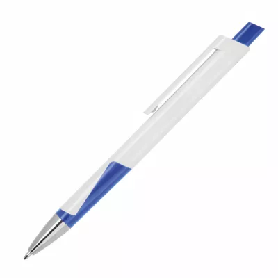 Długopis z ABS z recyklingu MAJA - white (1547104)