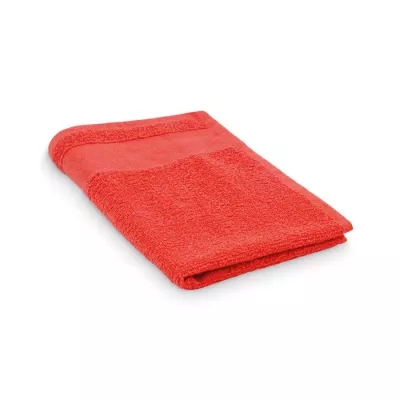 Ręcznik bawełniany 380 g/m² 30x50 cm ISLAND 30 - Czerwony (MO2764-05)