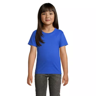 Koszulka dziecięca organiczna Sol's PIONEER KIDS - Niebieski (S03578-RB)